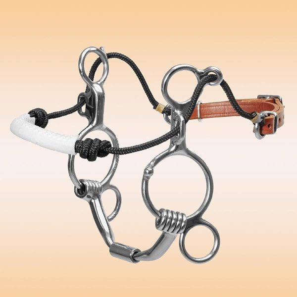 33043  2-Ring Combo  04 Low Port Comfort Snaffle,  4.5"